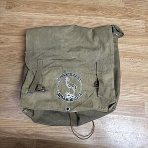 AUTHENTIC 1940's‎ 1950's backpack MOUNTAIN PACK rucksack canvas TOTE'M BRAND